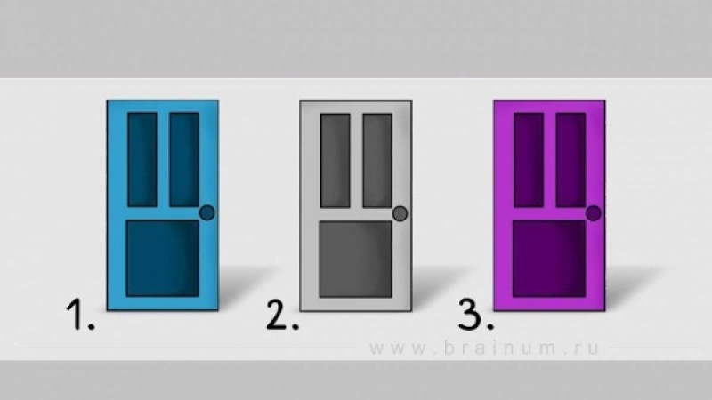 Психологиялық тест: Есіктің бірін таңдап, өзіңіз туралы сыр біліңіз