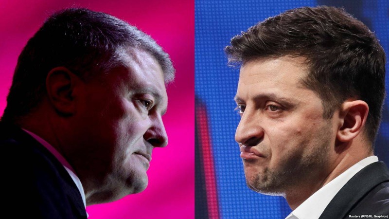 Порошенко Зеленскиймен стадионда пікірсайыс өткізуге келісті