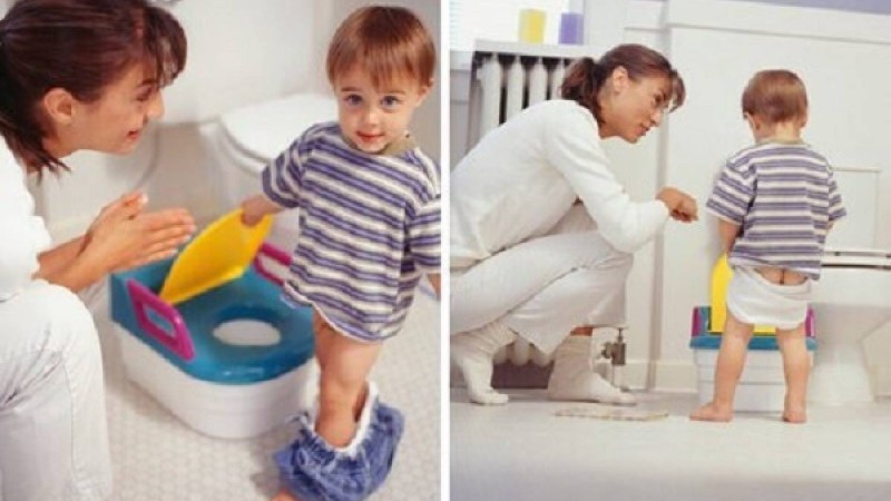 Баланы дәрет ыдысына отыруға қалай үйретуге болады?