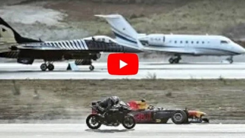 Кім жылдамырақ: Ferrari, мотоцикл, F1, Tesla немесе ұшақ?