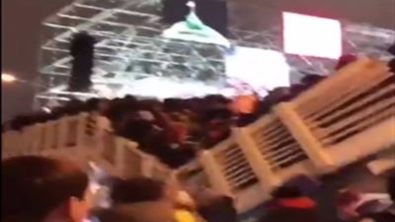 Жаңа жыл түні көпір опырылып құлап, бірнеше адам жараланды