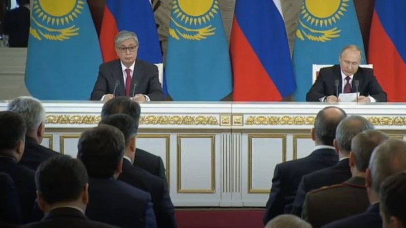 Қасым-Жомарт Тоқаев пен Владимир Путиннің баспасөз мәслихаты – видео