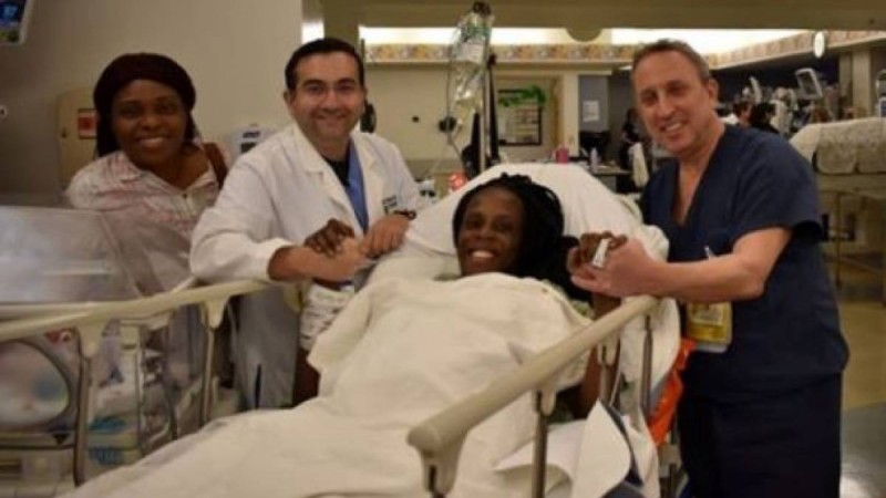 АҚШ-та әйел 9 минутта 6 баланы дүниеге әкелді