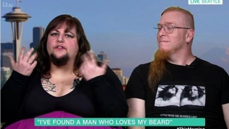 Сақалды қыз сақалды жігітке тұрмысқа шықты