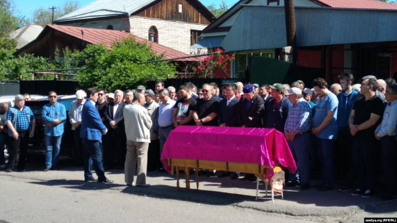 Журналист әрі белсенді Таукинаны жерлеу рәсімі өтті