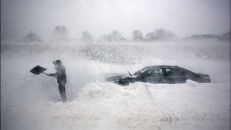 ШҚО-да боран соғып, науқас бала жолда қалды