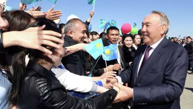 "Соның бәрі елдің қамы" Назарбаев өзі туып-өскен Шамалған ауылына келді