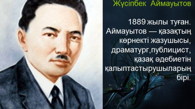 Презентация (слайд): Әдебиет|Жүсіпбек Аймауытов