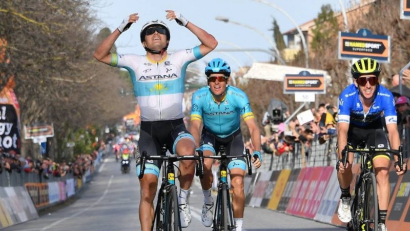 Луценко «Тиррено-Адриатиконың» төртінші кезеңінде бірінші келді