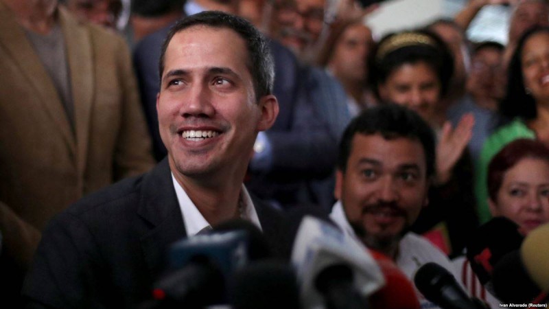 Гуайдо жақтастарын табу үшін аймаққа сапарын бастады