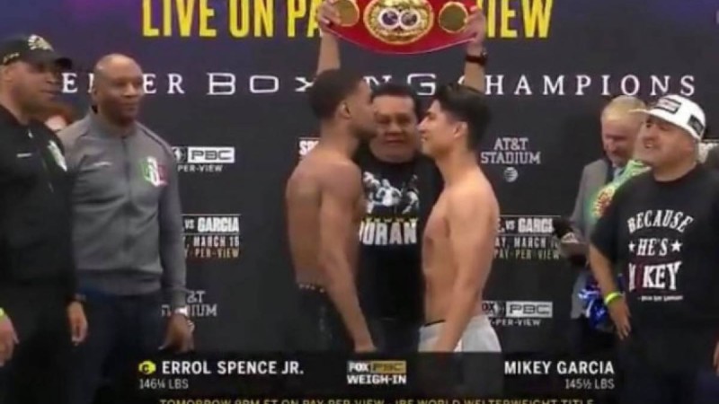 Спенс – Гарсия кездесуінің бейнешолуы