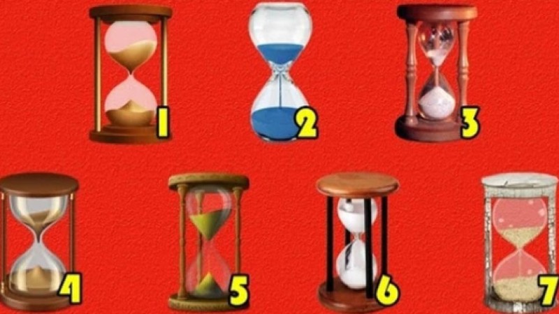 Психологиялық тест: Құмсағатың бірін таңдап, өзіңіз туралы сыр біліңіз?