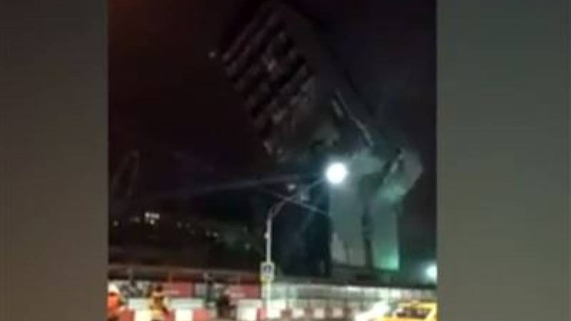 Мәскеуде 12 қабатты ғимарат опырылып құлады