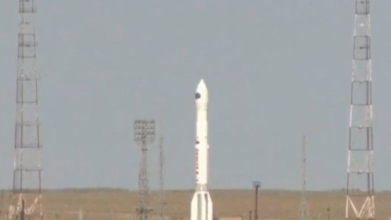 Байқоңыр ғарыш айлағынан "Протон-М" зымыран тасығышының ұшырылуы – видеотрансляция