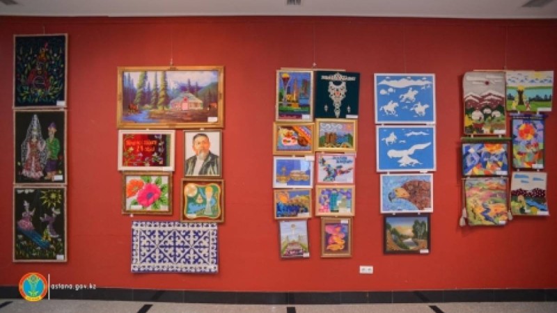 Астанада жас суретшілердің тәуелсіздікке арналған байқауы өтіп жатыр