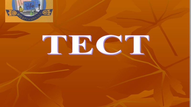 Презентация (слайд): Информатика | PowerPoint туралы тест