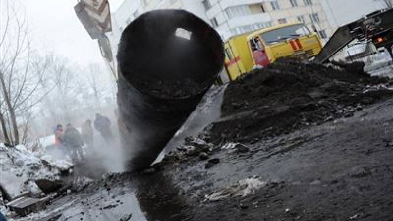Алматының ірі жылу магистралінде апат болды