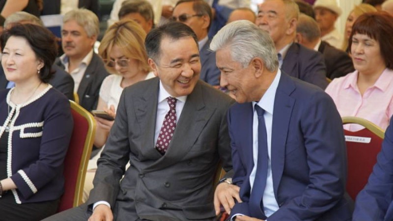 Тасмағамбетов пен Сағынтаев Алматыда кездесті