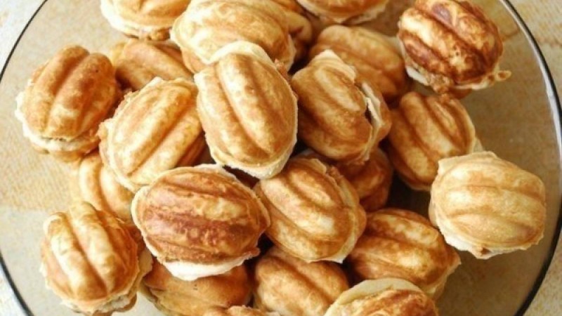 Қоюлатылған сүт қосылған жаңғақ |