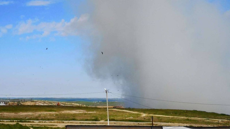 Алматы маңындағы қоқыс полигонынан қалдықтарды жою жұмыстары жүріп жатыр