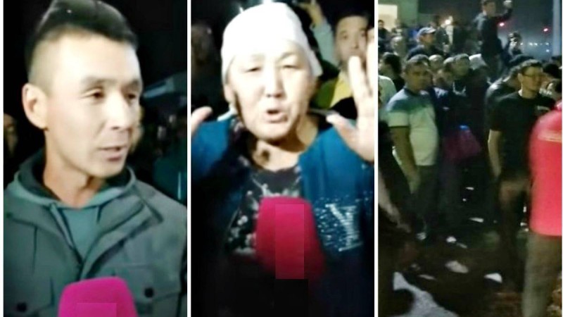 "Алдында 7 адамнан көп өлді": Шымалғанға жиылған жұрт шу шығарды (видео) - Қазақстан жаңалықтары