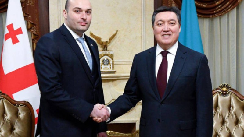 Нұр-Сұлтанда Қазақстан мен Грузия премьерлері не туралы сөйлесті?