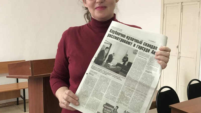 Ақтөбе соты экс-шенеуніктің журналист үстінен түсірген шағымын қанағаттандырмады