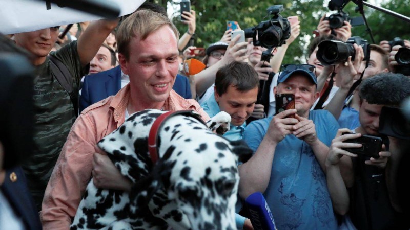 Ресейлік журналист Иван Голуновтың ісін Тергеу комитеті алды