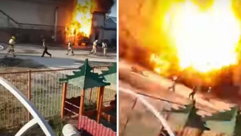 Түркістан қаласында жарылыс болды (видео)
Желіде жарылыстың видеосы пайда болды