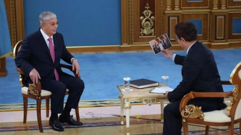 Тоқаев Қытай телеарнасына сұхбат берді: президент не туралы айтты