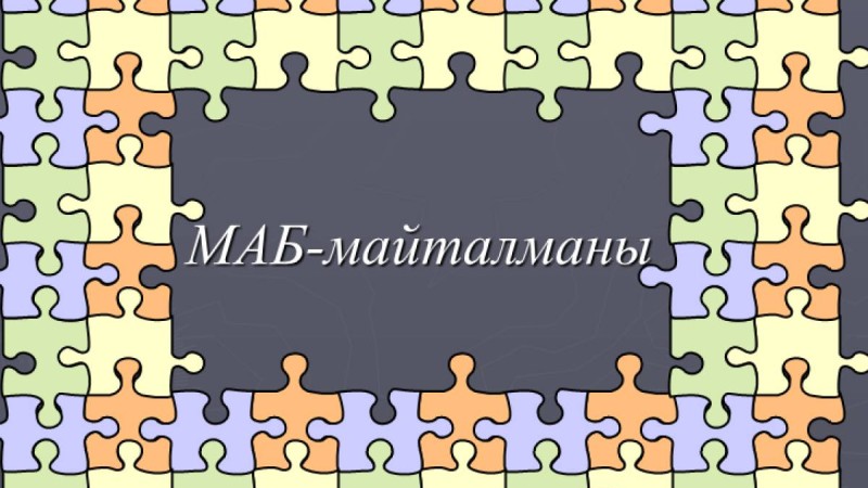 Презентация (слайд): Мемлекет аралық Бақылау майталманы