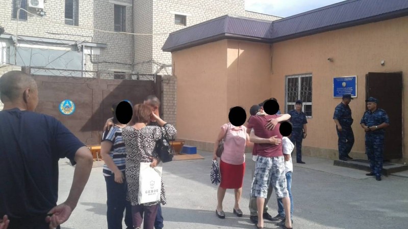 Қызылорда қаласындағы ЗК-169/5 аралас мекемесінен 31 азамат қамаудан босатылды