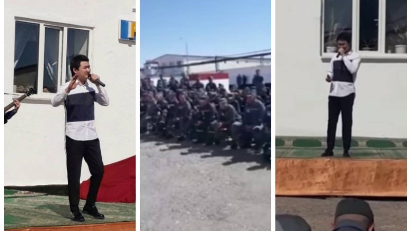 Төреғали Төреәлі колонияда концерт берді