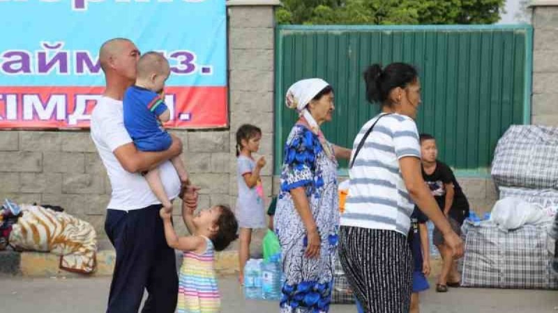 Қалаға қайтып оралған арыстықтарды қалай қарсы алды (видео)