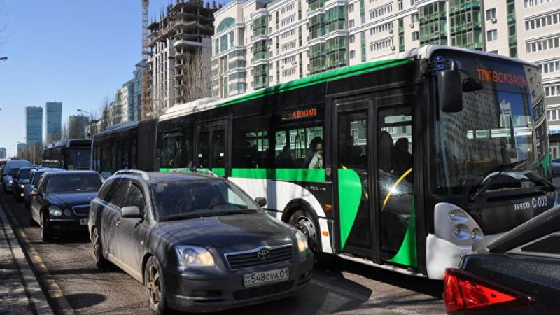 Елорда жаңалықтары: №53 автобустан өрт шықты