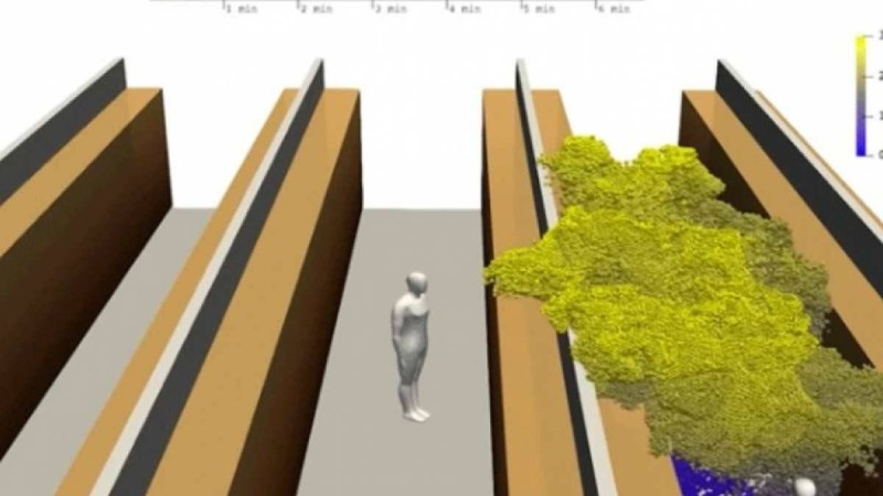 Ғалымдар вирус жұқтырған адам дүкенге кіргенде CoViD-19 қалай таралатынын көрсетті (видео) - Қазақстан жаңалықтары