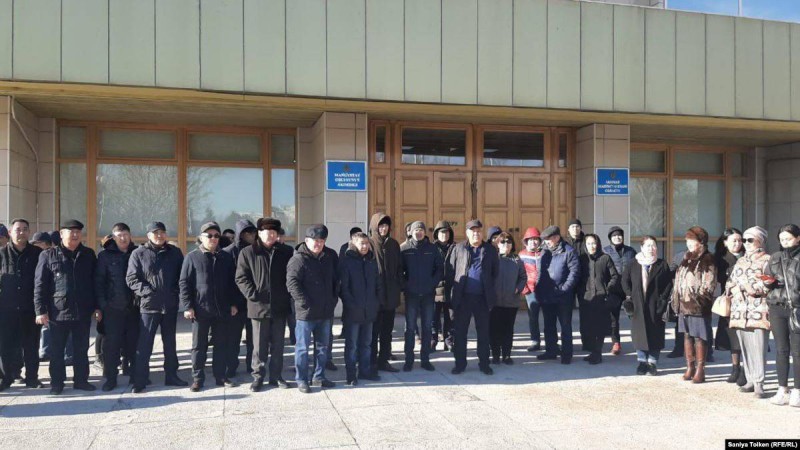 Маңғыстауда газдан тапшылық көрген кәсіпкерлер наразылық білдірді