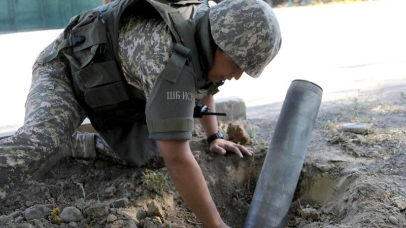 Арыс қаласынан 500-ден астам жарылғыш зат шығарылды