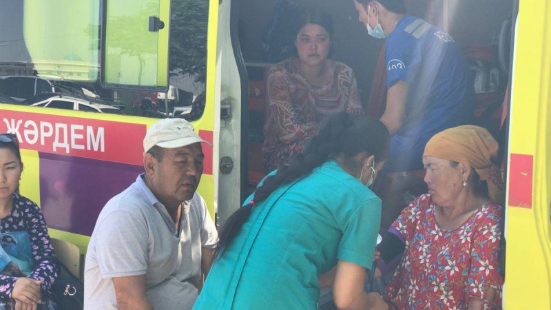 Арыс тұрғындары паналаған пунктердегі ахуал