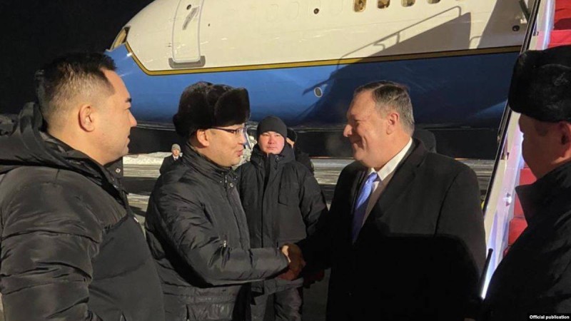 АҚШ мемлекеттік хатшысы Майк Помпео Қазақстанға келді