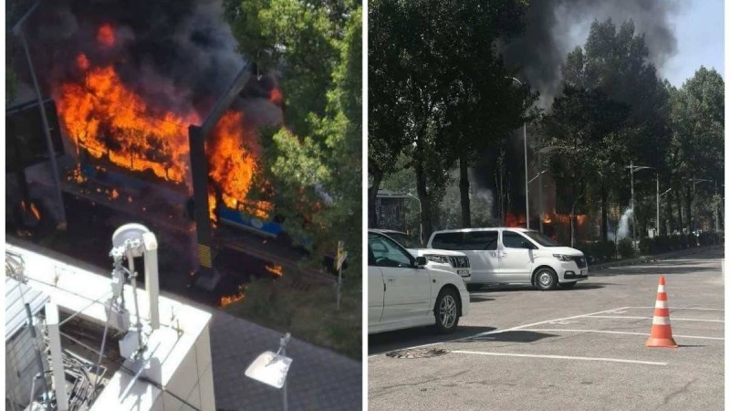 Алматыда автобустың неліктен өртенгені айтылды - Қазақстан жаңалықтары
