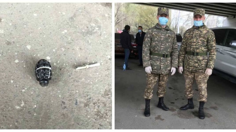 Алматыда қалтасынан граната табылған ер адам ұсталды - Қазақстан жаңалықтары