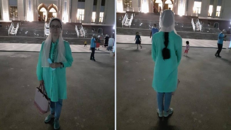 "Смановтардың мешіті екен": Cәуле Әбілдаханқызы Сарыағашта өзін мешітке кіргізбей қойғанын айтты