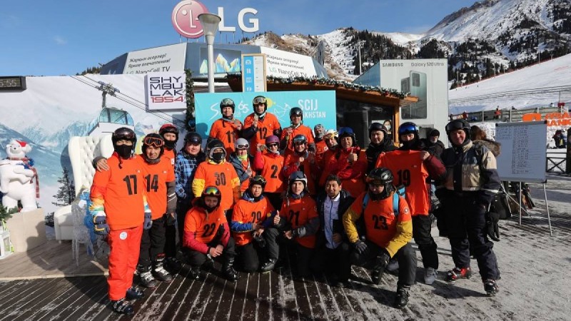Қазақстан журналистері арасында тау шаңғысы бойынша жарыс өтті