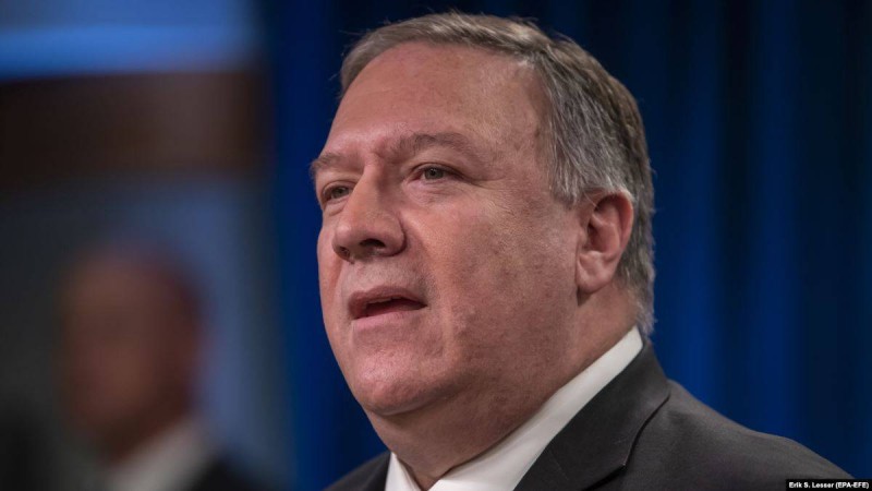 Киевке ұшып келген Помпео Зеленскиймен кездеседі