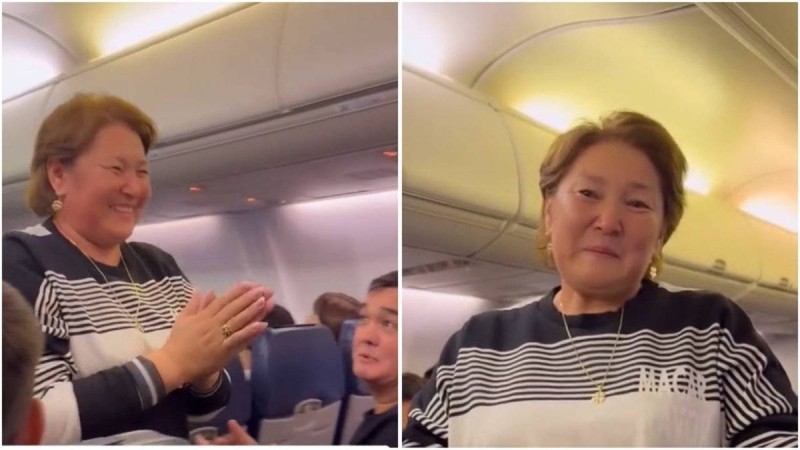 «Бәріміз қатты уайымдадық»: ұшақта есінен танған кісіні борттағы жолаушы-дәрігер құтқарып қалды