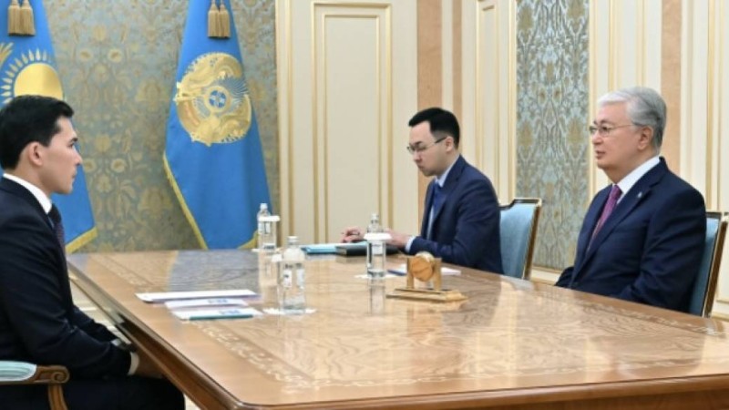 Мемлекет басшысы Туризм және спорт министрі Ербол Мырзабосыновты қабылдады