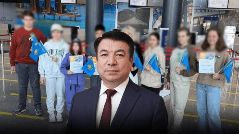 Қазақ балалары Қырымдағы лагерьде жүр: Мектеп басшылығына қатаң ескерту берілді