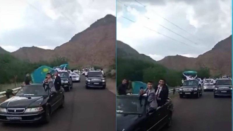 Алматы облысында түлектерді тасыған жүргізуші төрт бап бойынша айыпталды