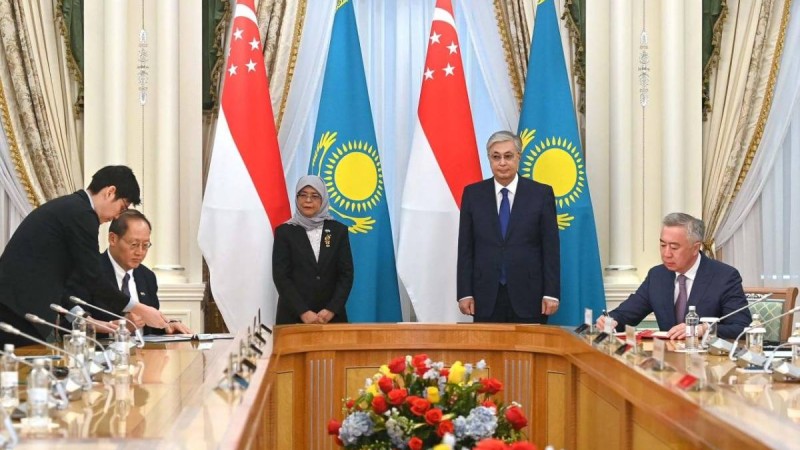 Қазақстан мен Сингапур арасындағы сауда-саттық көлемі 2 миллиард долларға жуықтады